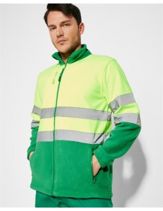 Giacca in pile ad alta...