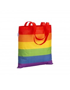 04006 Shopper arcobaleno in...