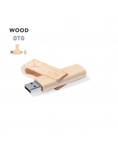 Chiavetta USB OTG in Legno...
