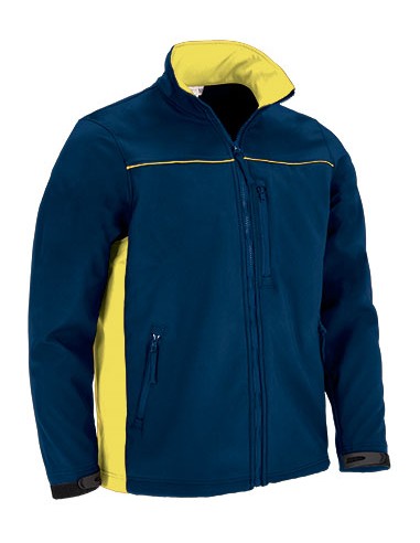 THUNDER Giacca Softshell lavoro bicolore