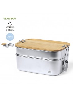 Porta pranzo acciaio inox e...