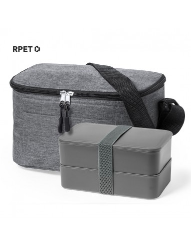 Borsa termica RPET e porta pranzo con...
