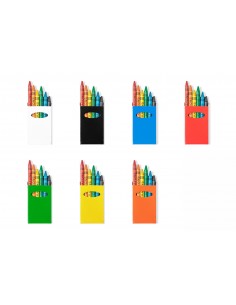 Set 6 pastelli a cera...