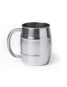 Boccale da birra in acciaio...