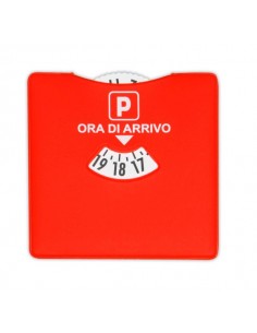 Disco orario quadrato in...