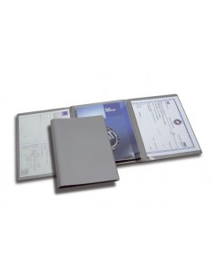 Portadocumenti con 3 tasche...