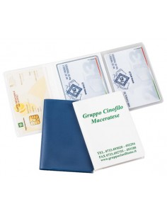 Porta carte con 3 tasche in...