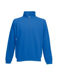 Classic felpa collo zip F62114 2