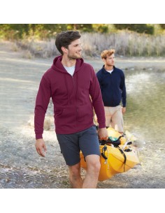 Classic felpa cappuccio zip...