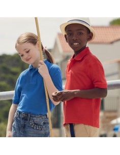 Polo pique' bambino manica...