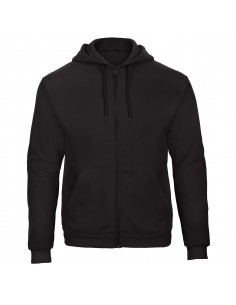 Felpa cappuccio zip lunga...