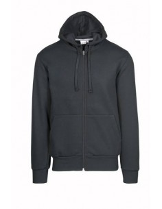 Felpa cappuccio zip lunga...